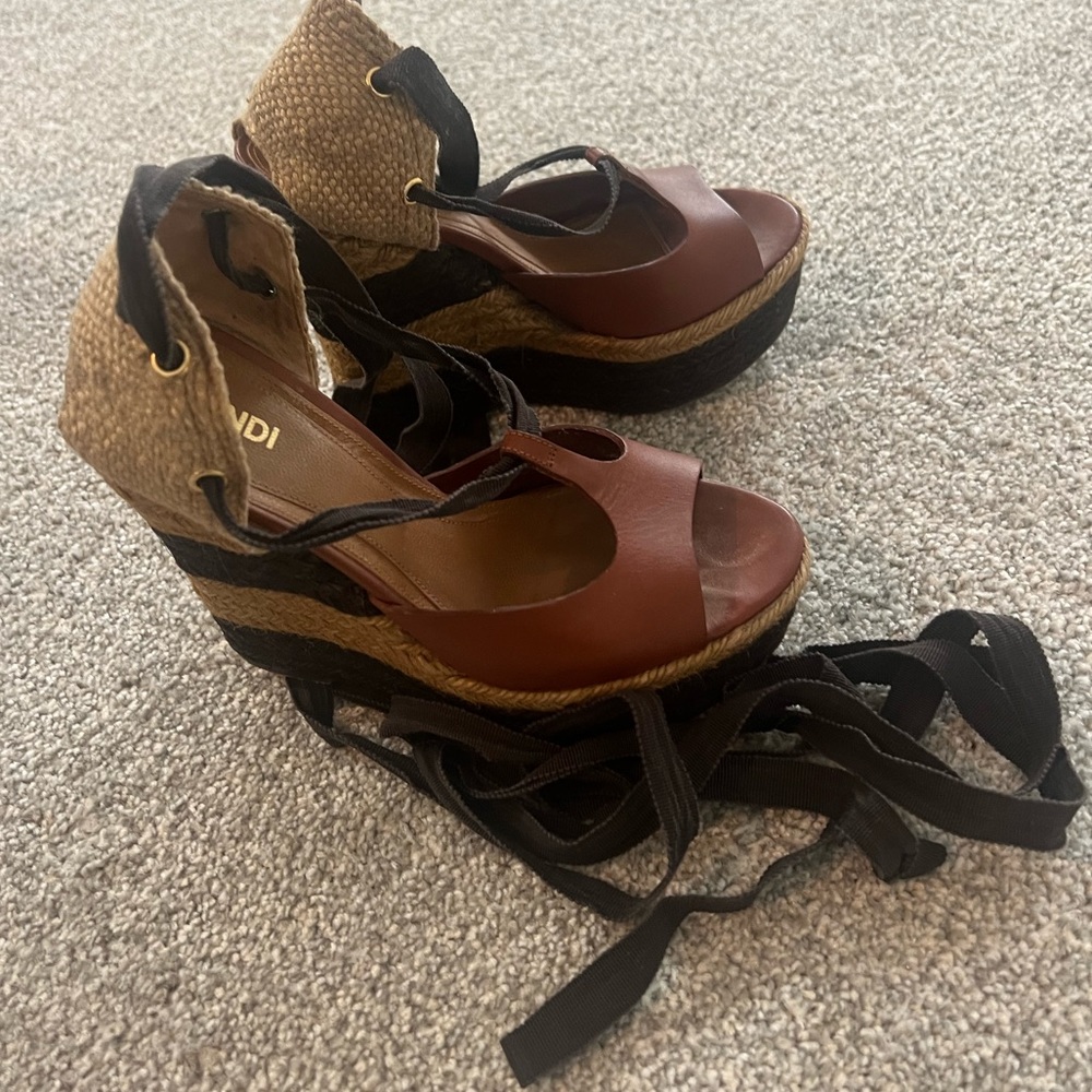 Fendi wedges